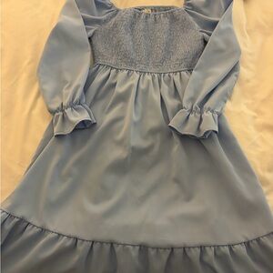 Charming Blue Kids Dress